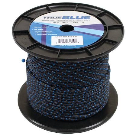 Stens Starter Rope For Honda 08555-Zg921-11, Diameter 11/64" Lawn Mowers 146-951